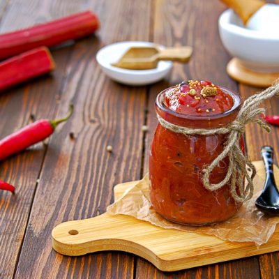 rabarberchutney