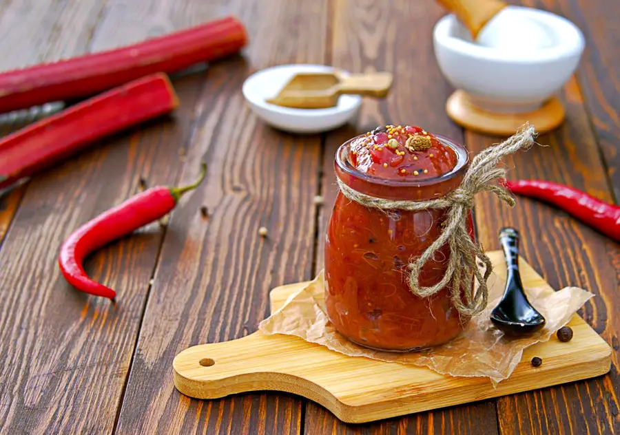 rabarberchutney
