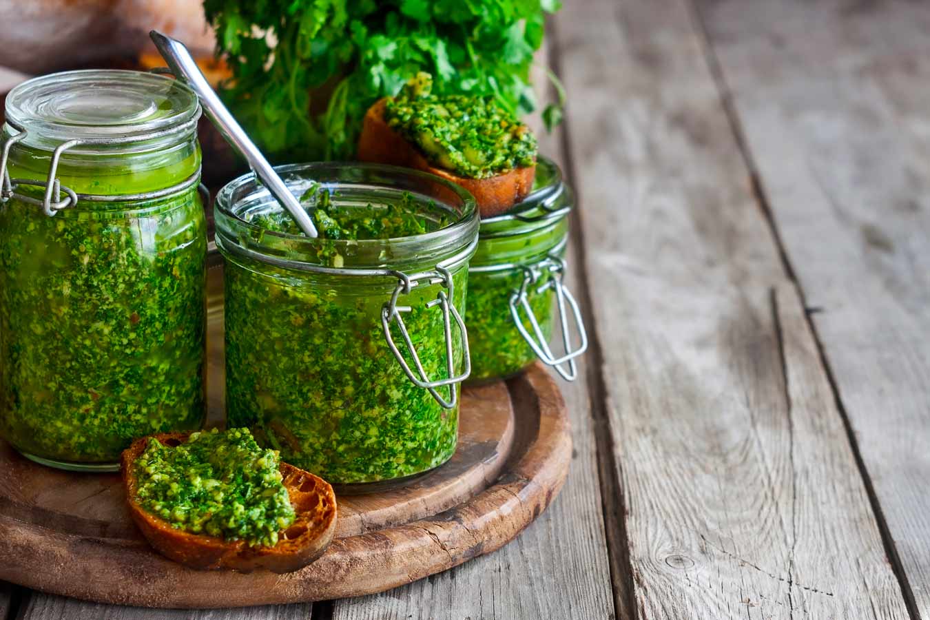 Korianderpesto - Wernamaten
