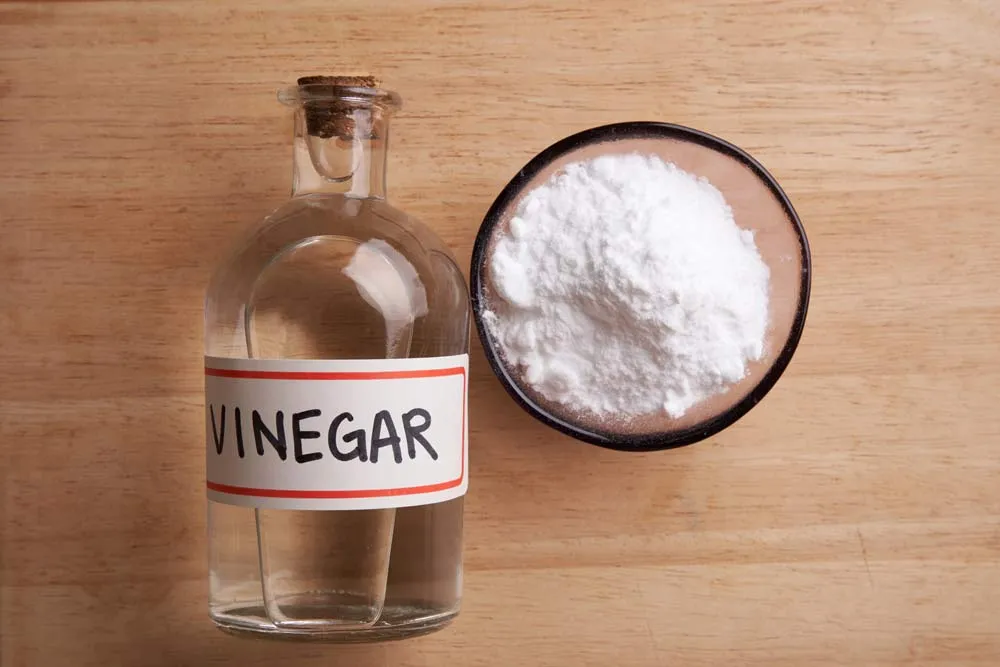 Vinäger och bakpulver