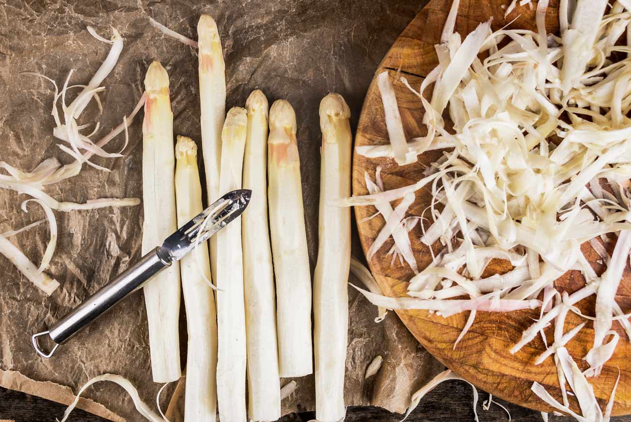 Koka vit sparris