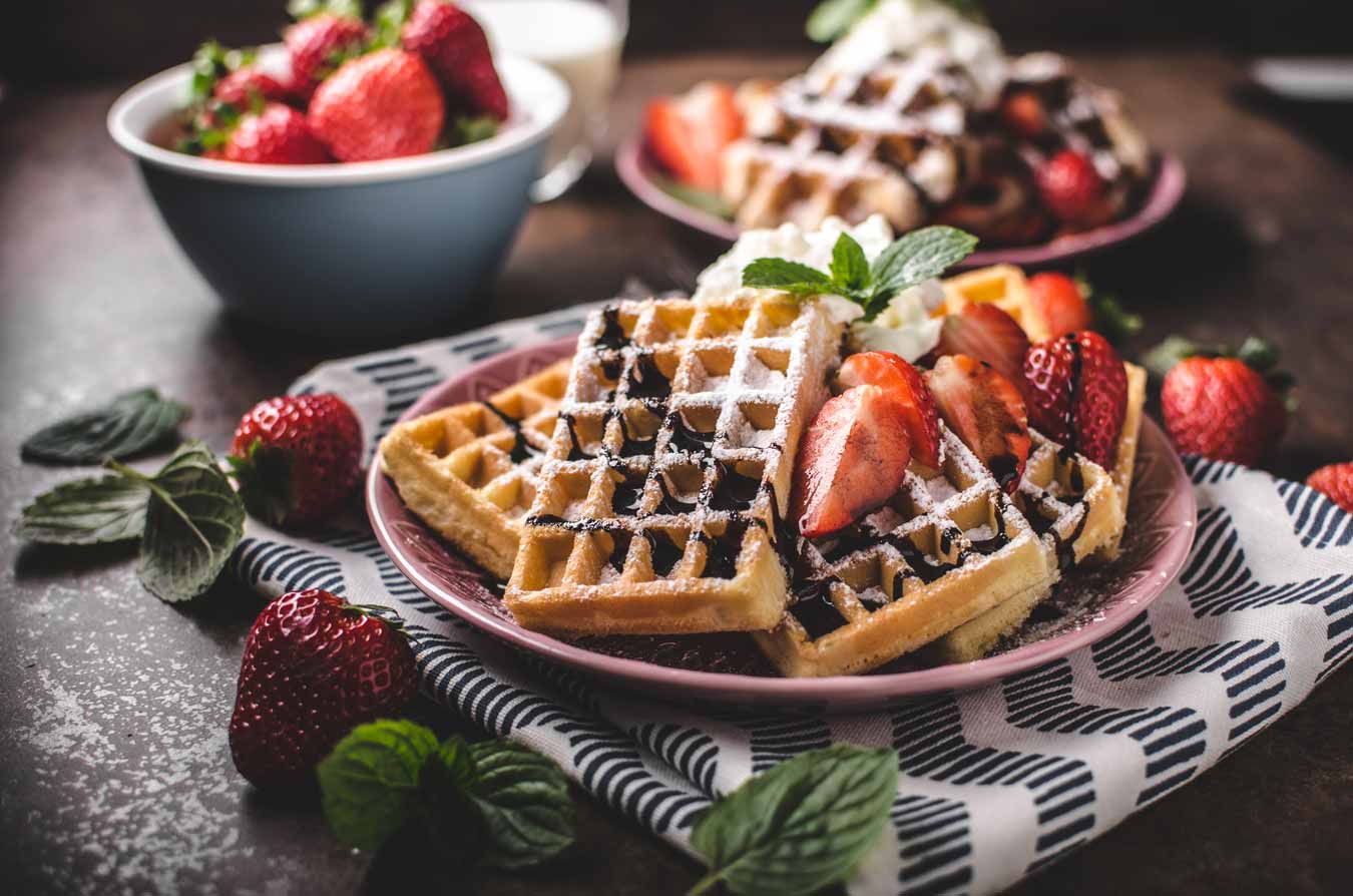 belgiska våfflor recept