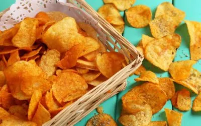 Hemmagjorda potatischips