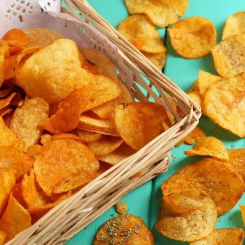 Hemmagjorda potatischips