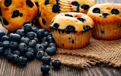 Saftigaste Blåbärsmuffins