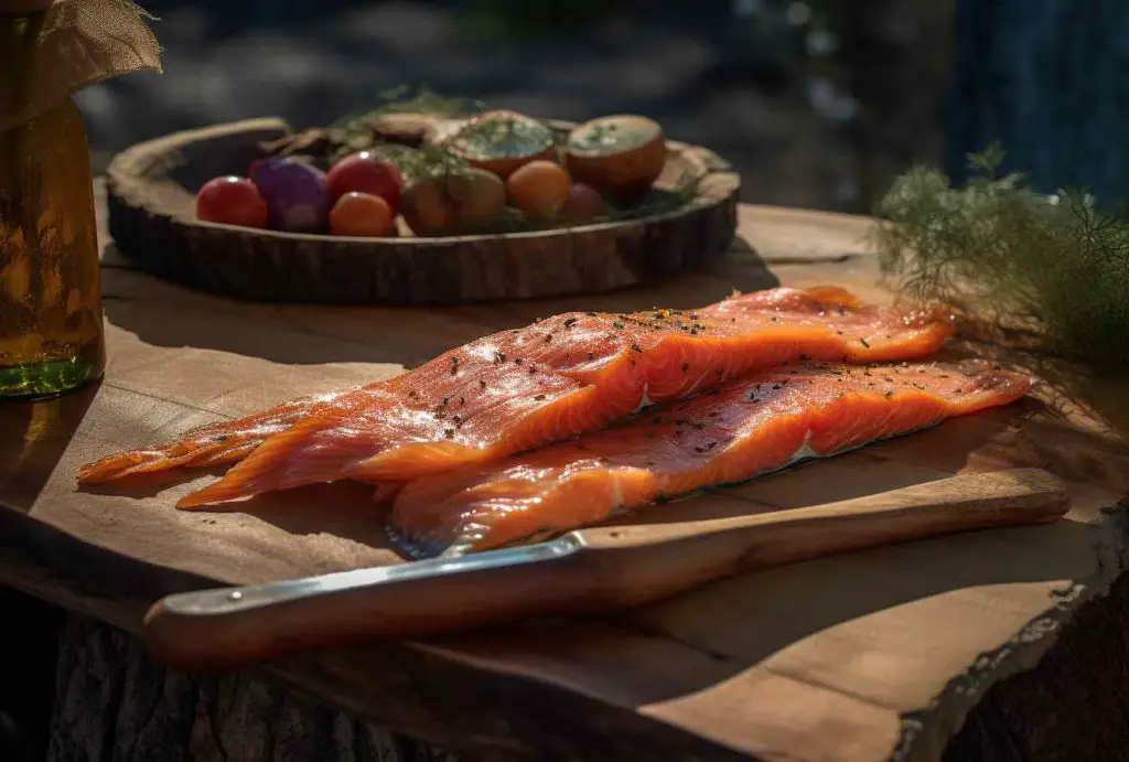 Gravad lax recept