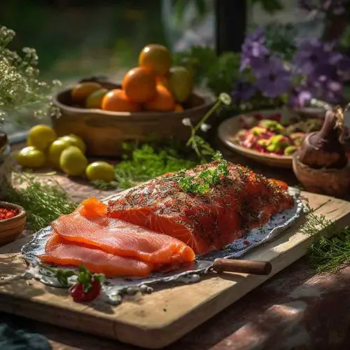 Recept på gravad lax
