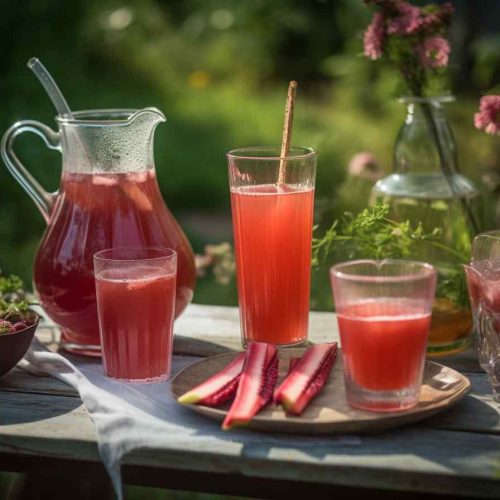 rabarber saft