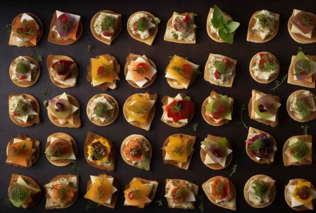 vegetarisk röra till snittar