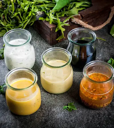 salladsdressing många olika recept